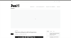 Desktop Screenshot of jusbox.net