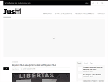 Tablet Screenshot of jusbox.net